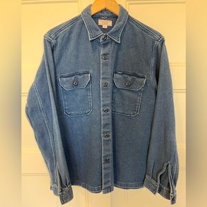 J.CREW Wallace & Barnes Basket Weave Workshirt